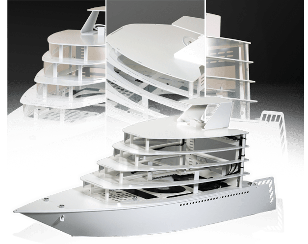 Lian-Li is making a PC case that looks like a yacht - Hypertext