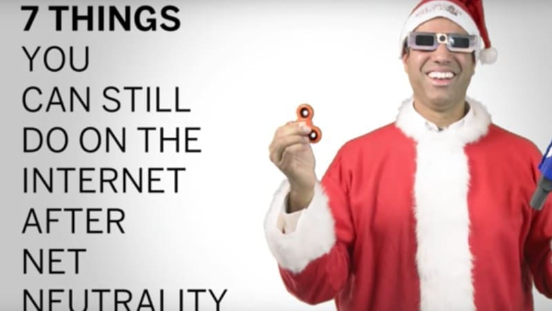 Ajit Pai mocks critics in dumb video