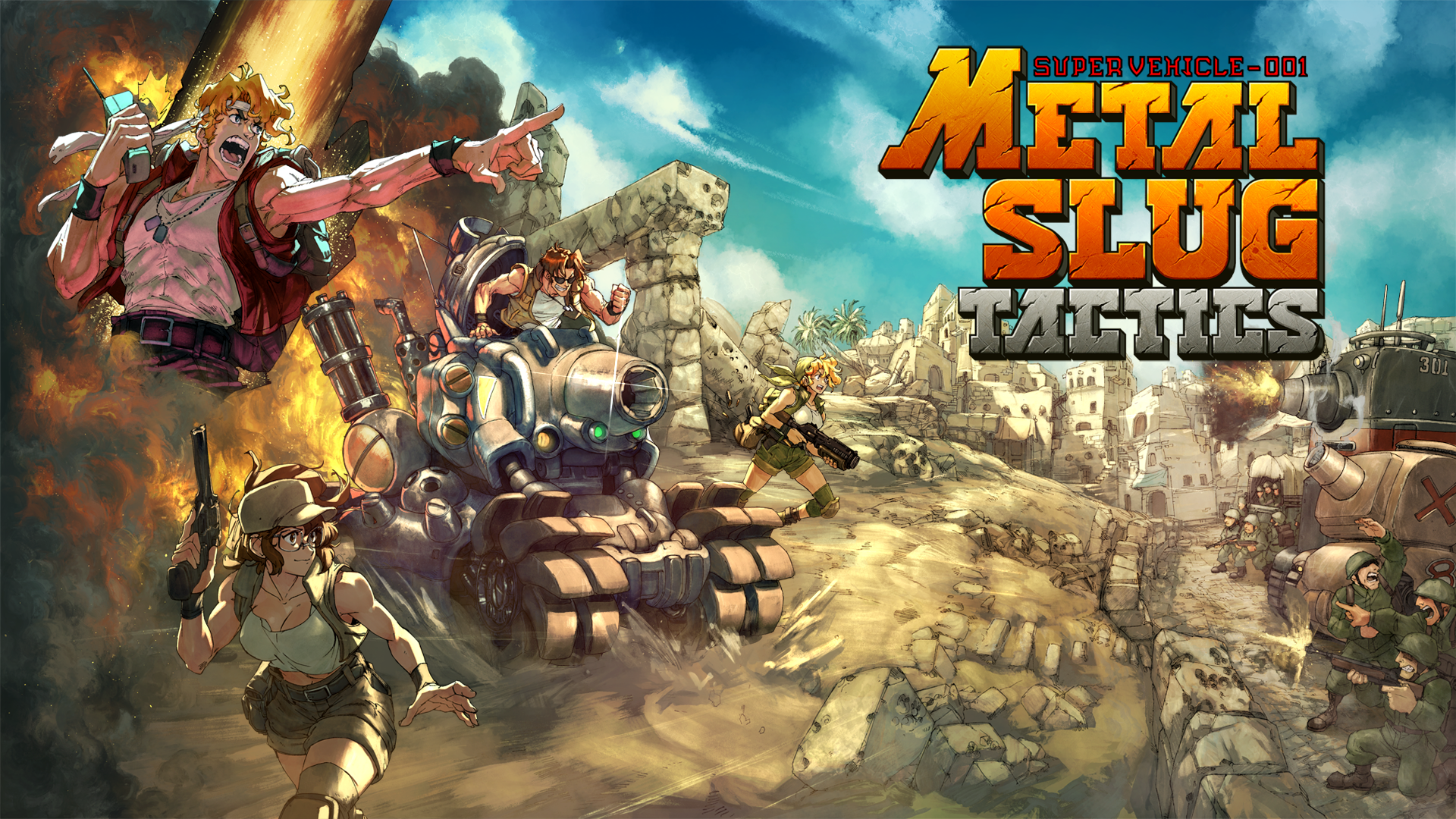 Metal Slug Tactics Key Art