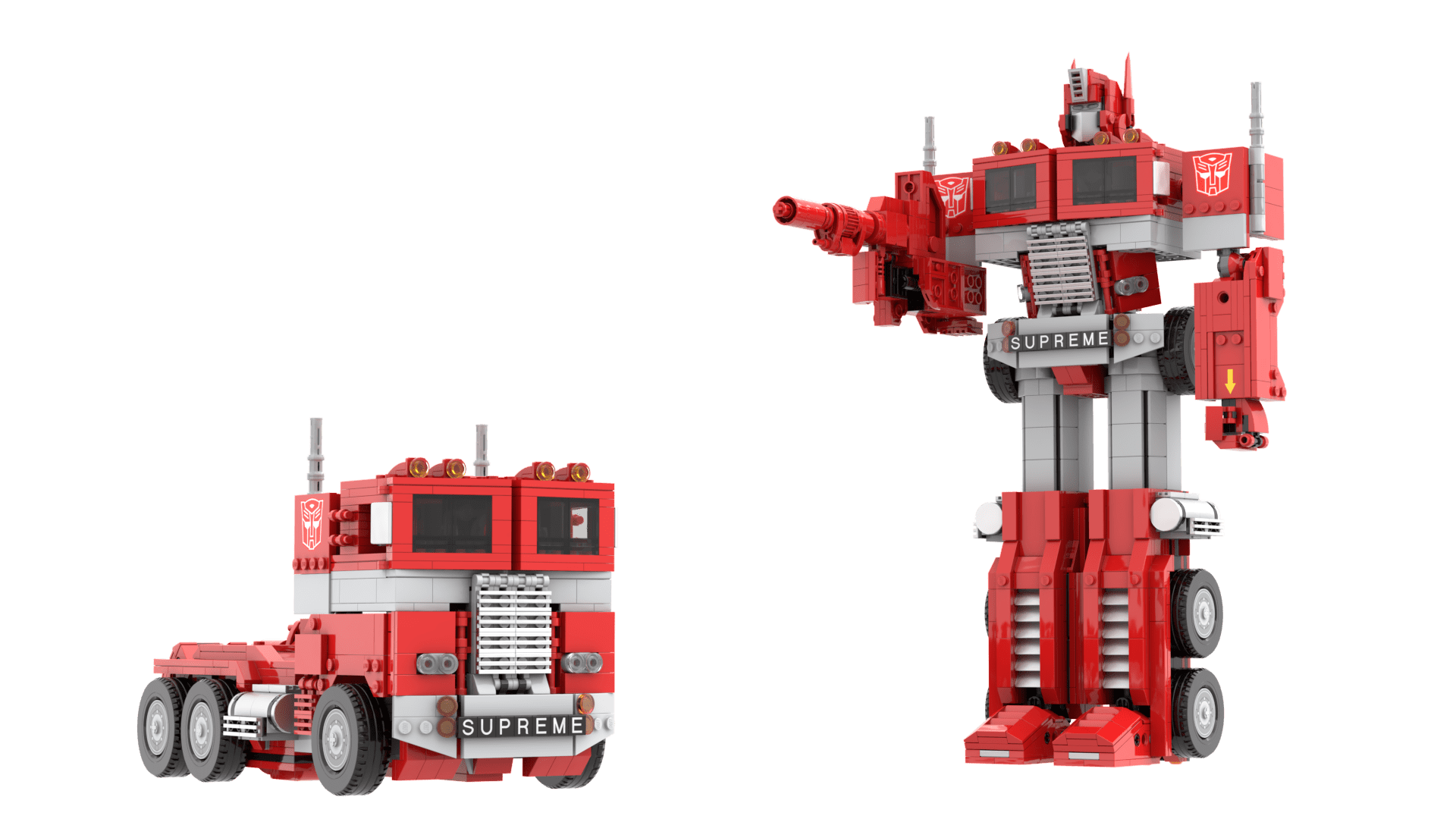 We've got the Supreme Optimus Prime early but it's LEGO - Hypertext
