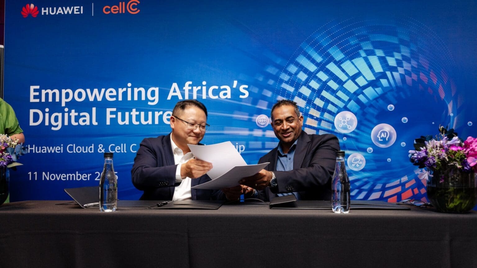 Huawei Cloud and Cell C Business sign MoU, with Pangu-powered AI on the ...